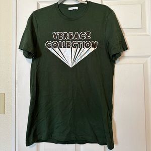 Versace Collection Green T-shirt size small